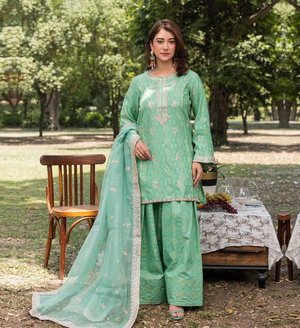 GULZAR - ZP-08 - SEA GREEN